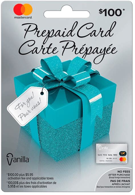 Vanilla Prepaid .